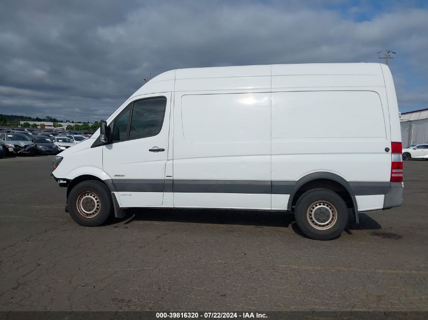 2014 Mercedes-Benz Sprinter 2500 Normal Roof VIN: WD3PE7CC6E5856339 Lot: 39816320