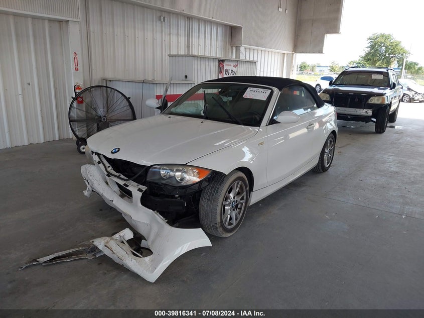 2009 BMW 128 I VIN: WBAUL73549VJ76863 Lot: 39816341