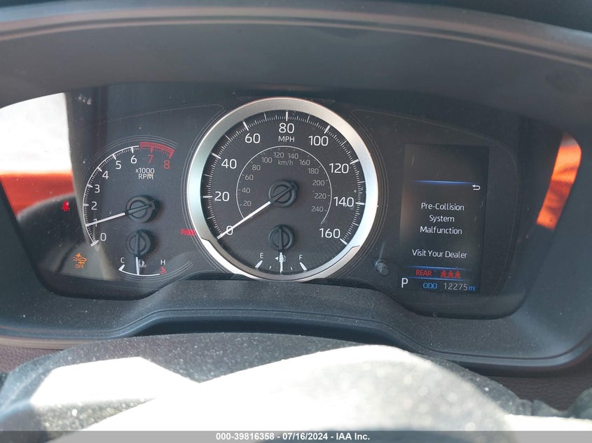VIN JTDEPRAE0LJ109153 2020 TOYOTA COROLLA LE