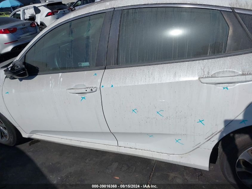 2018 Honda Civic Ex VIN: 2HGFC2F73JH554326 Lot: 39816368