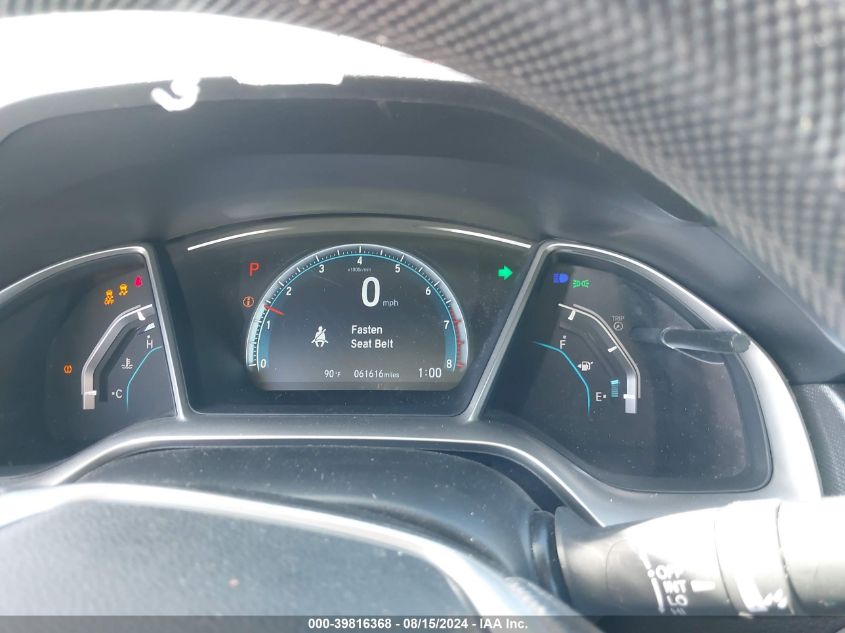 2018 Honda Civic Ex VIN: 2HGFC2F73JH554326 Lot: 39816368