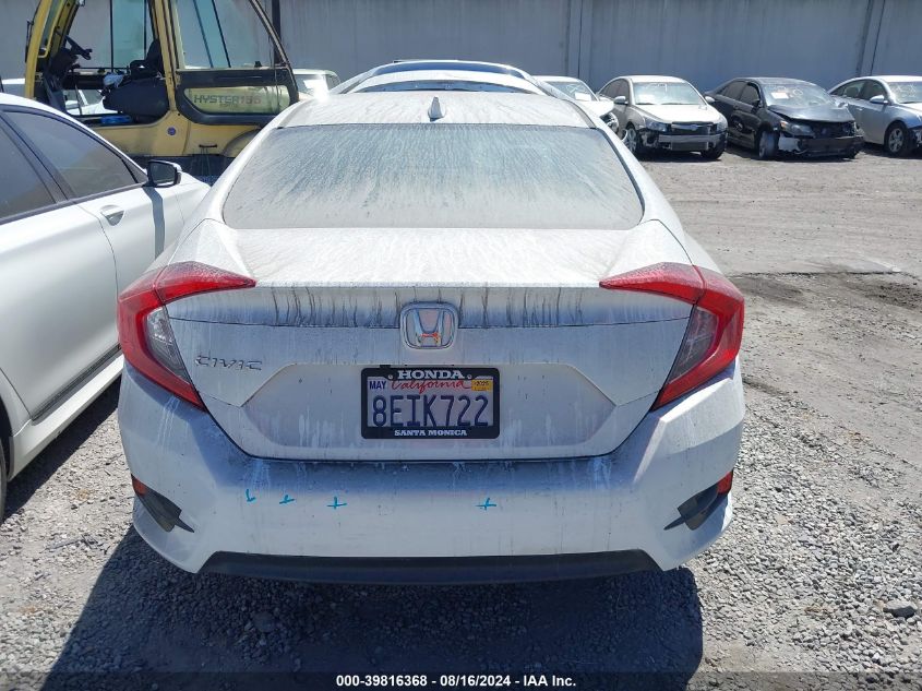 2018 Honda Civic Ex VIN: 2HGFC2F73JH554326 Lot: 39816368