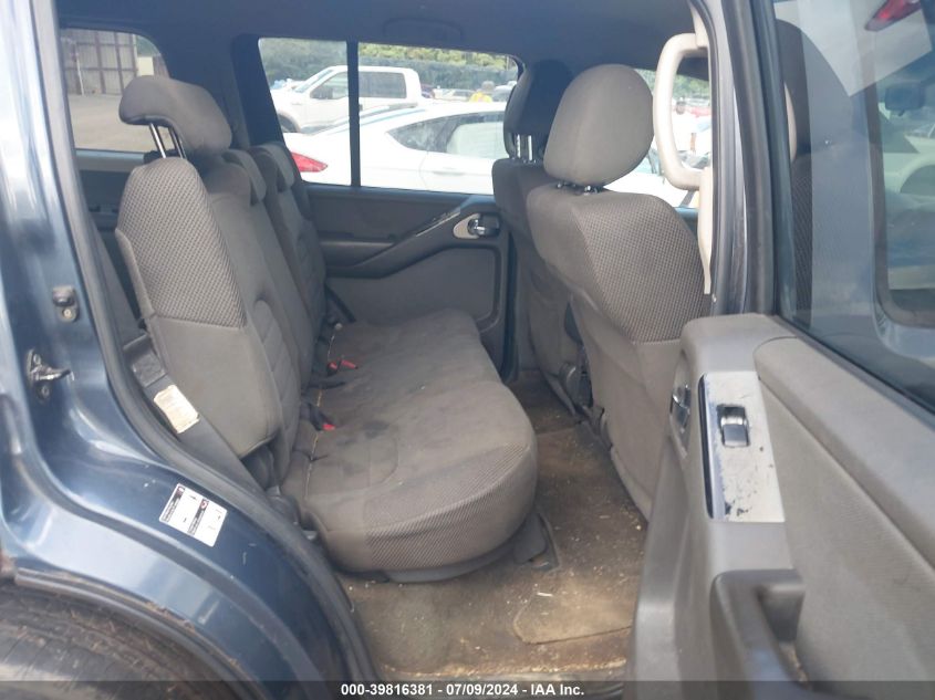 2006 Nissan Pathfinder S VIN: 5N1AR18W86C663232 Lot: 39816381