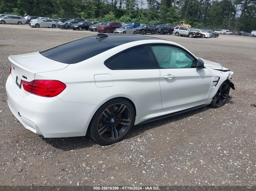 2016 BMW M4 VIN: WBS3R9C53GK708717 Lot: 39816390