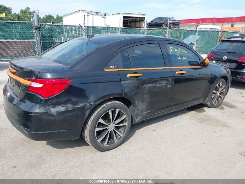 1C3CCBBG4CN250122 | 2012 CHRYSLER 200