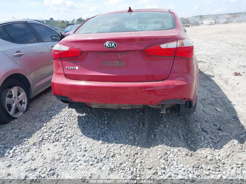 2014 Kia Forte Lx VIN: KNAFX4A6XE5240650 Lot: 39816407