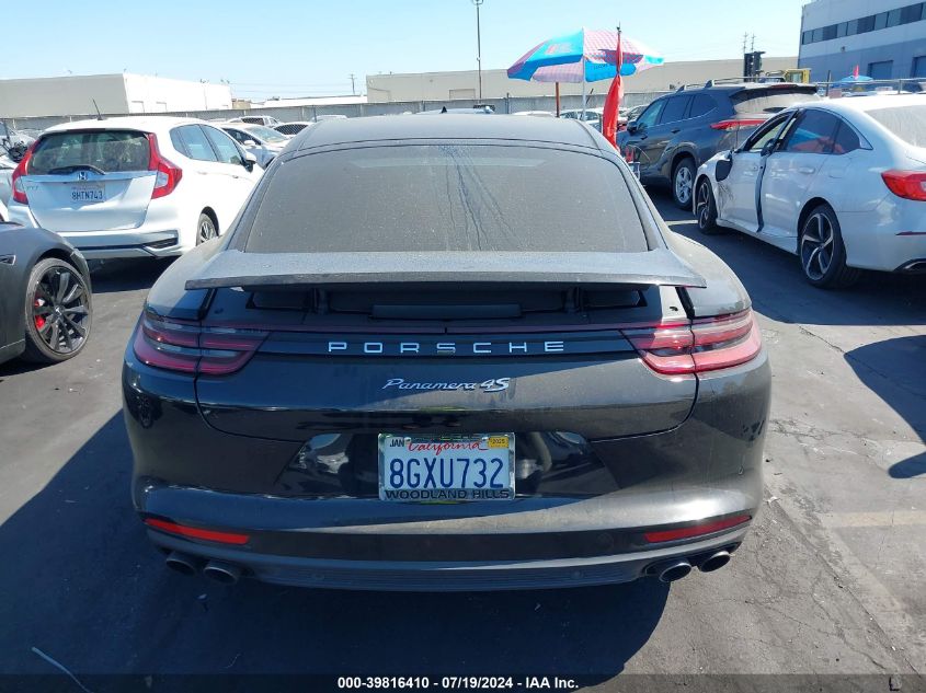 2018 Porsche Panamera 4S VIN: WP0AB2A77JL136535 Lot: 39816410