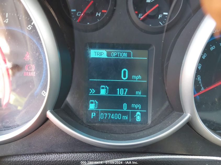 2013 Chevrolet Cruze Ls Auto VIN: 1G1PA5SG3D7120741 Lot: 39816414