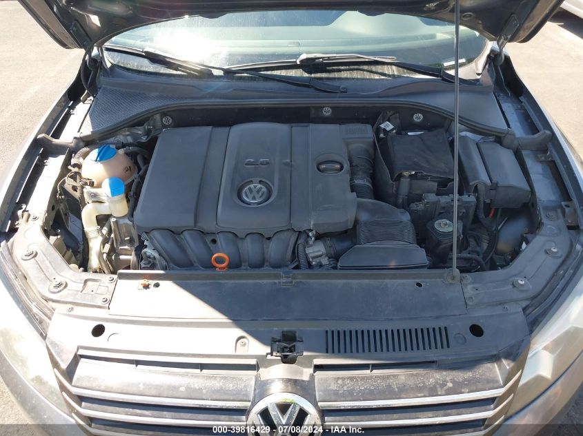 1VWAP7A33DC096662 2013 Volkswagen Passat 2.5L S