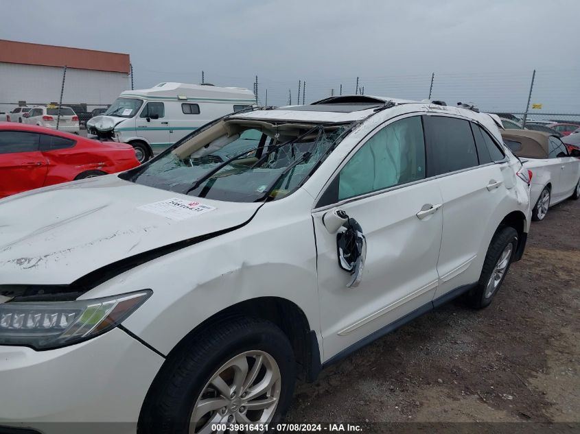 2016 Acura Rdx Technology Acurawatch Plus Packages/Technology Package VIN: 5J8TB3H56GL014391 Lot: 39816431