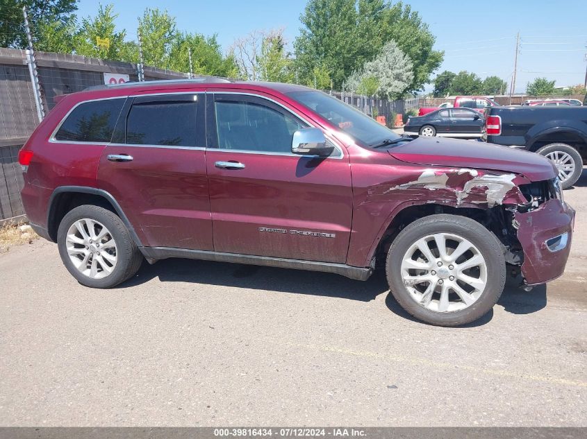 2017 Jeep Grand Cherokee Limited 4X4 VIN: 1C4RJFBG7HC683150 Lot: 39816434