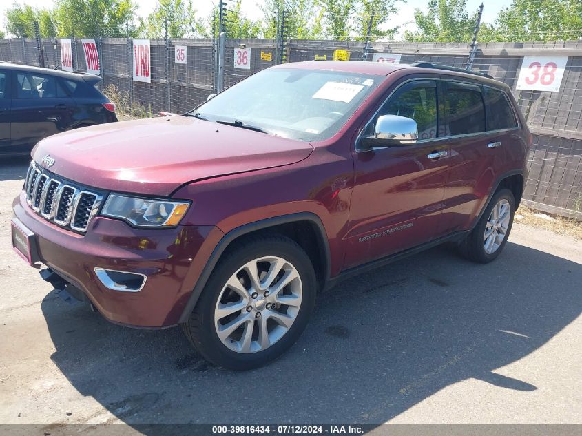 2017 Jeep Grand Cherokee Limited 4X4 VIN: 1C4RJFBG7HC683150 Lot: 39816434