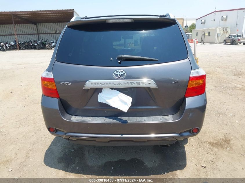 2008 Toyota Highlander Limited VIN: JTEDS42A782043402 Lot: 39816438