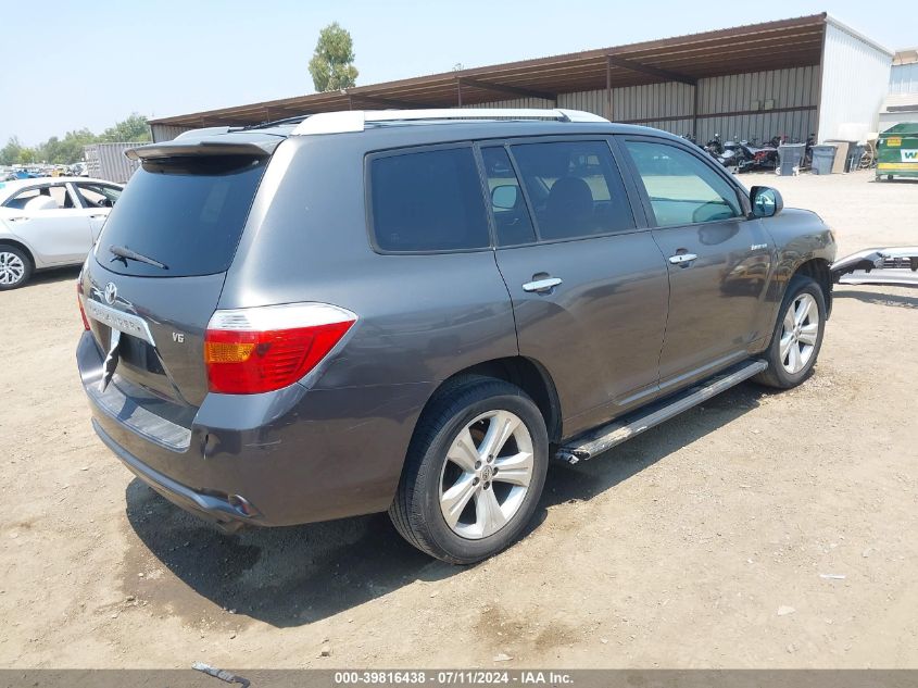 2008 Toyota Highlander Limited VIN: JTEDS42A782043402 Lot: 39816438