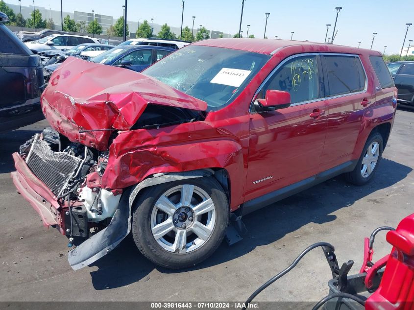 2015 GMC Terrain Sle-1 VIN: 2GKALMEK1F6289763 Lot: 39816443