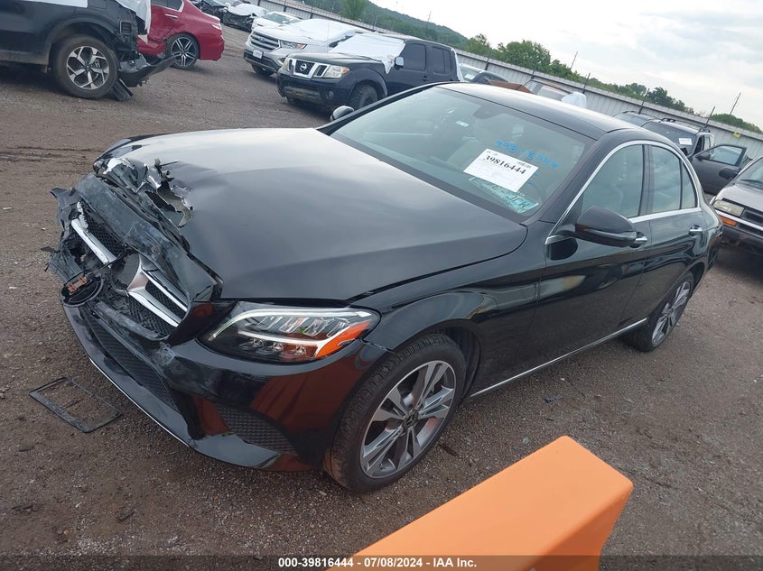 2021 MERCEDES-BENZ C 300 4MATIC VIN: W1KWF8EB1MR608344