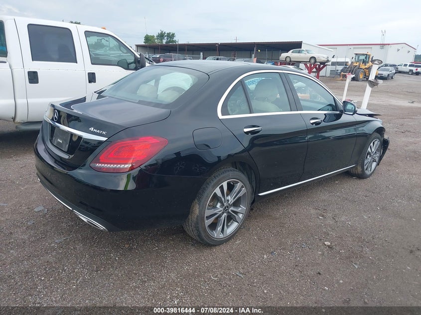 2021 MERCEDES-BENZ C 300 4MATIC VIN: W1KWF8EB1MR608344