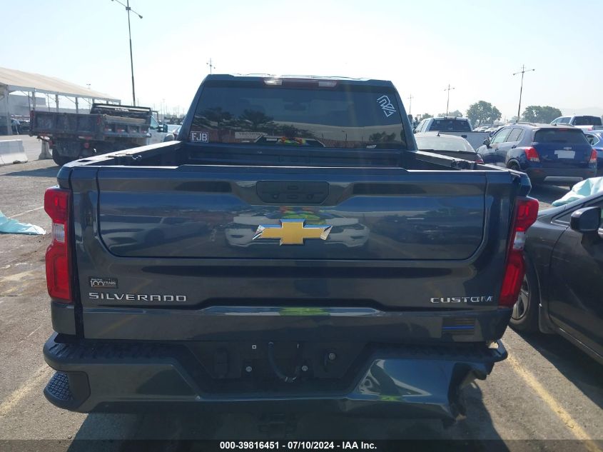 2021 Chevrolet Silverado 1500 2Wd Short Bed Custom VIN: 1GCPWBEK8MZ443856 Lot: 39816451