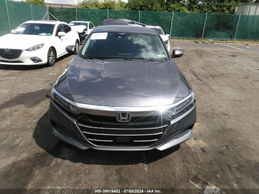 2021 Honda Accord Hybrid VIN: 1HGCV3F18MA009238 Lot: 39816452