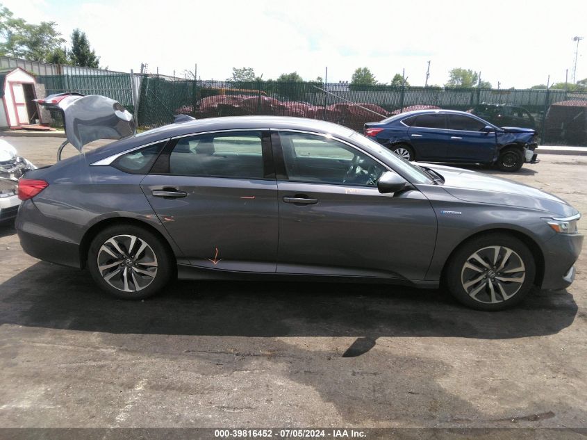 2021 Honda Accord Hybrid VIN: 1HGCV3F18MA009238 Lot: 39816452