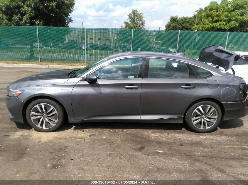 2021 Honda Accord Hybrid VIN: 1HGCV3F18MA009238 Lot: 39816452