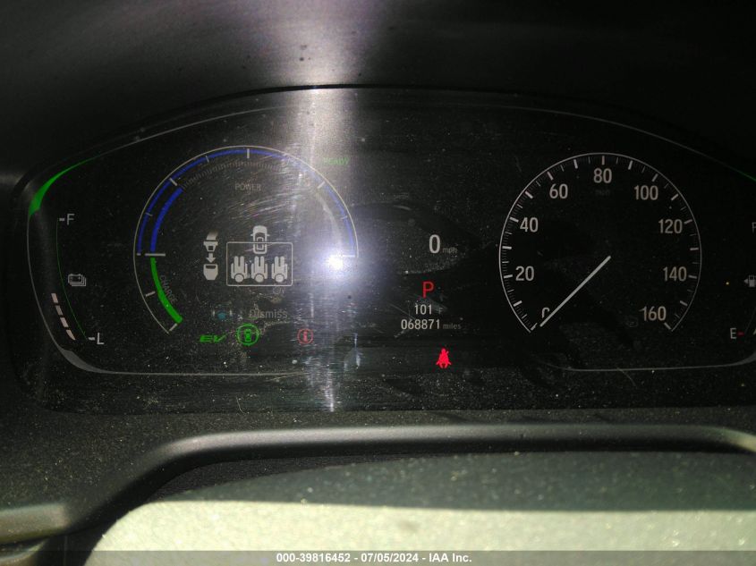 2021 Honda Accord Hybrid VIN: 1HGCV3F18MA009238 Lot: 39816452