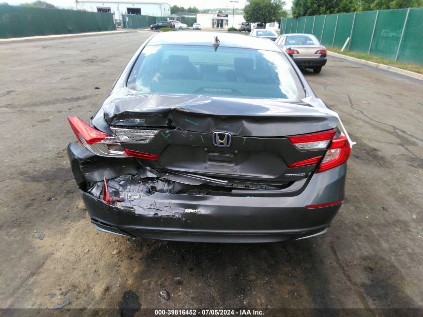 2021 Honda Accord Hybrid VIN: 1HGCV3F18MA009238 Lot: 39816452
