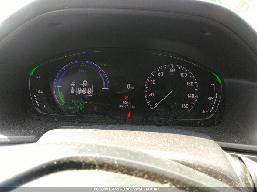 2021 Honda Accord Hybrid VIN: 1HGCV3F18MA009238 Lot: 39816452