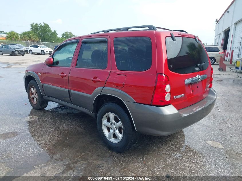 2006 Mazda Tribute S VIN: 4F2YZ04106KM03288 Lot: 39816459