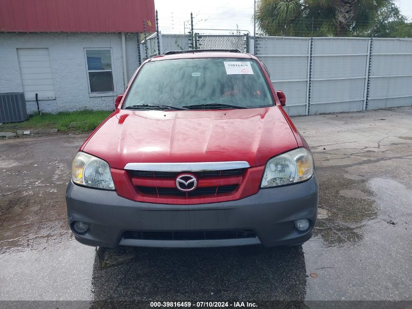 2006 Mazda Tribute S VIN: 4F2YZ04106KM03288 Lot: 39816459