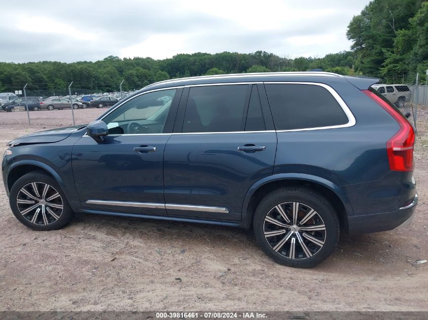 2022 Volvo Xc90 T6 Inscription VIN: YV4A22PL1N1871692 Lot: 39816461