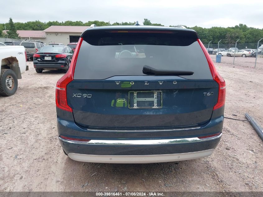 2022 Volvo Xc90 T6 Inscription VIN: YV4A22PL1N1871692 Lot: 39816461