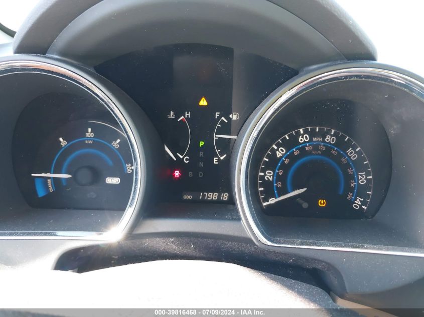 2012 Toyota Highlander Hybrid Limited V6 VIN: JTEDC3EH2C2010185 Lot: 39816468