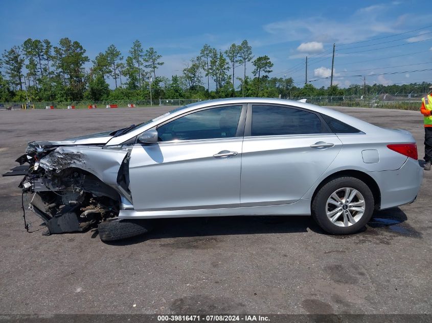 2014 Hyundai Sonata Gls VIN: 5NPEB4AC9EH922860 Lot: 39816471