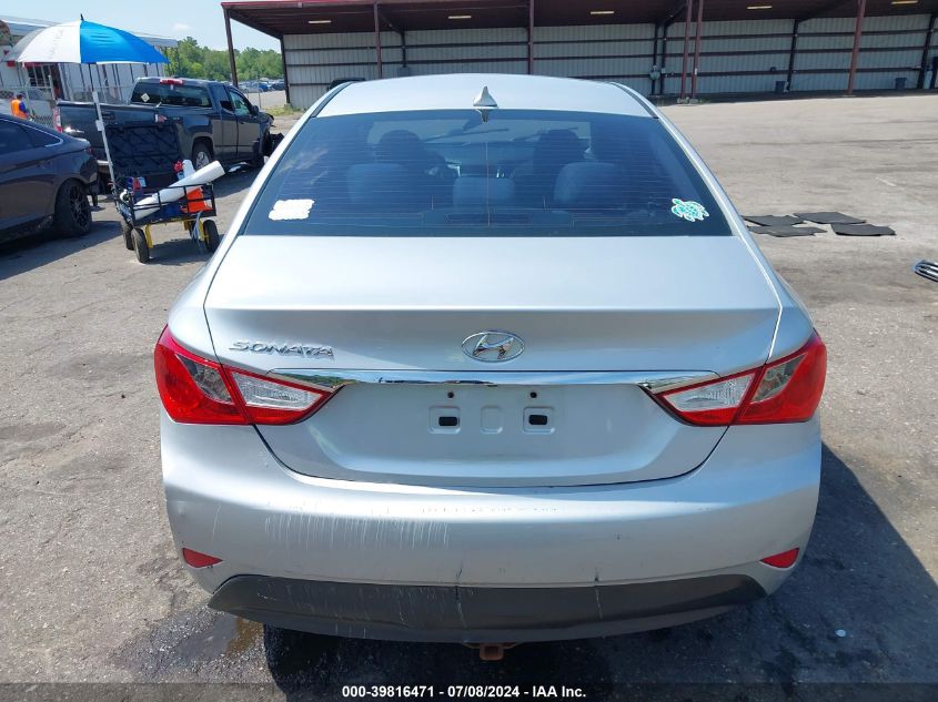 2014 Hyundai Sonata Gls VIN: 5NPEB4AC9EH922860 Lot: 39816471