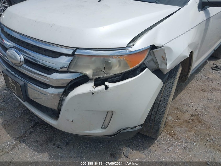 2011 Ford Edge Sel VIN: 2FMDK4JC4BBB58317 Lot: 39816478