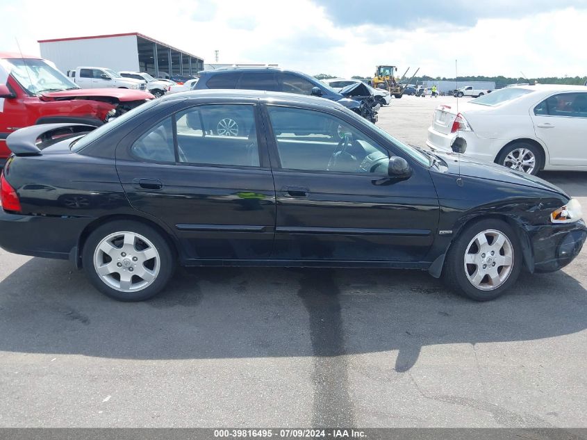 2006 Nissan Sentra 1.8S VIN: 3N1CB51A86L582035 Lot: 39816495