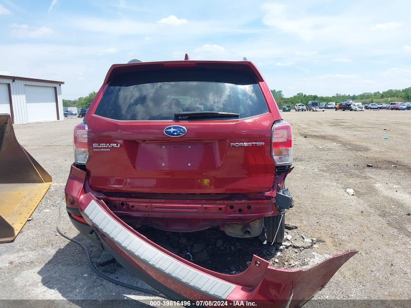 2018 Subaru Forester 2.5I Premium VIN: JF2SJAGC4JH420604 Lot: 39816496