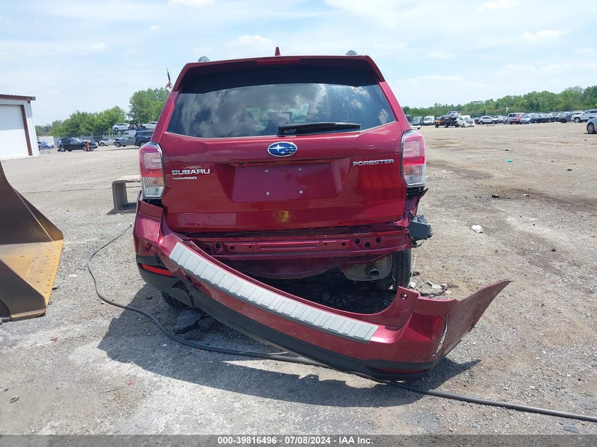 2018 Subaru Forester 2.5I Premium VIN: JF2SJAGC4JH420604 Lot: 39816496