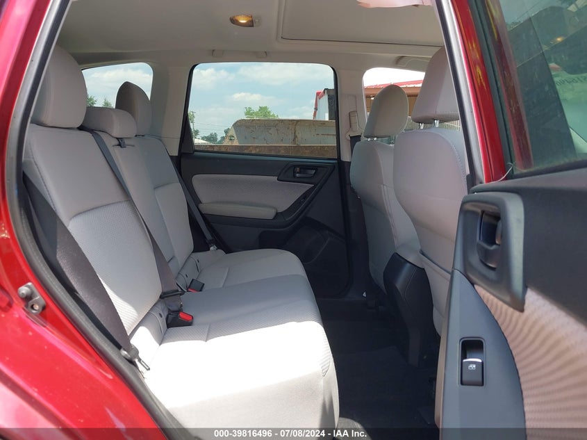 2018 Subaru Forester 2.5I Premium VIN: JF2SJAGC4JH420604 Lot: 39816496