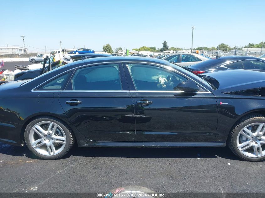 2016 Audi A6 3.0T Premium Plus VIN: WAUFGAFC2GN026476 Lot: 39816516