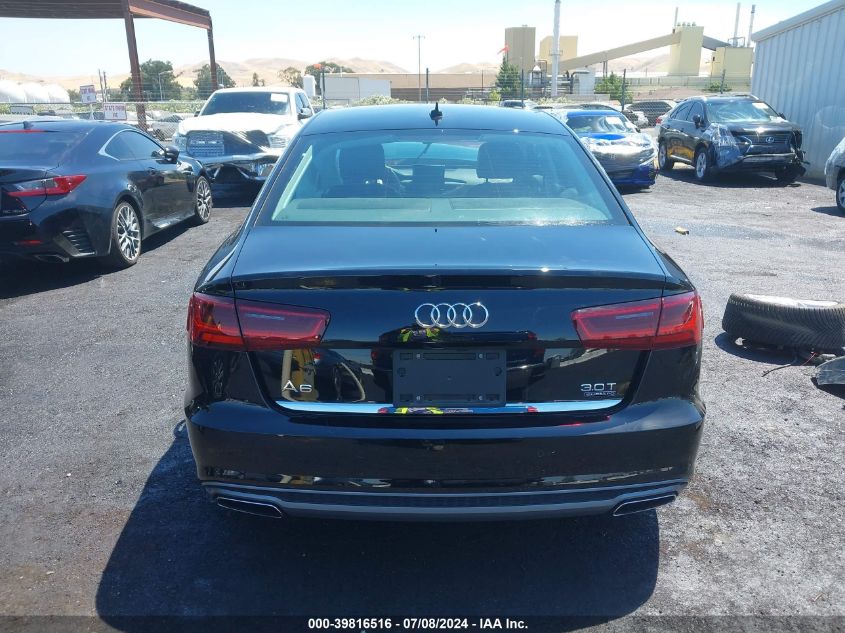 2016 Audi A6 3.0T Premium Plus VIN: WAUFGAFC2GN026476 Lot: 39816516