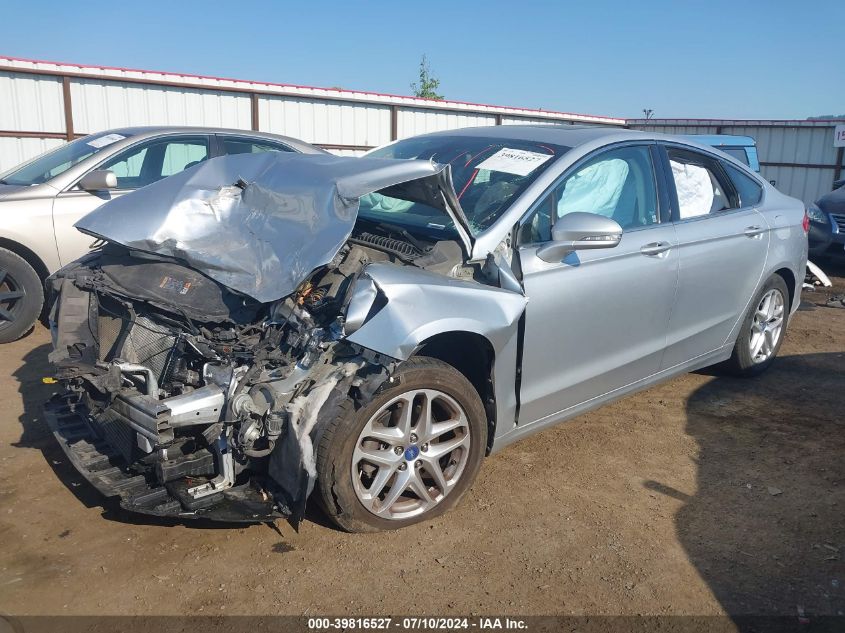 2013 Ford Fusion Se VIN: 3FA6P0HR3DR231494 Lot: 39816527