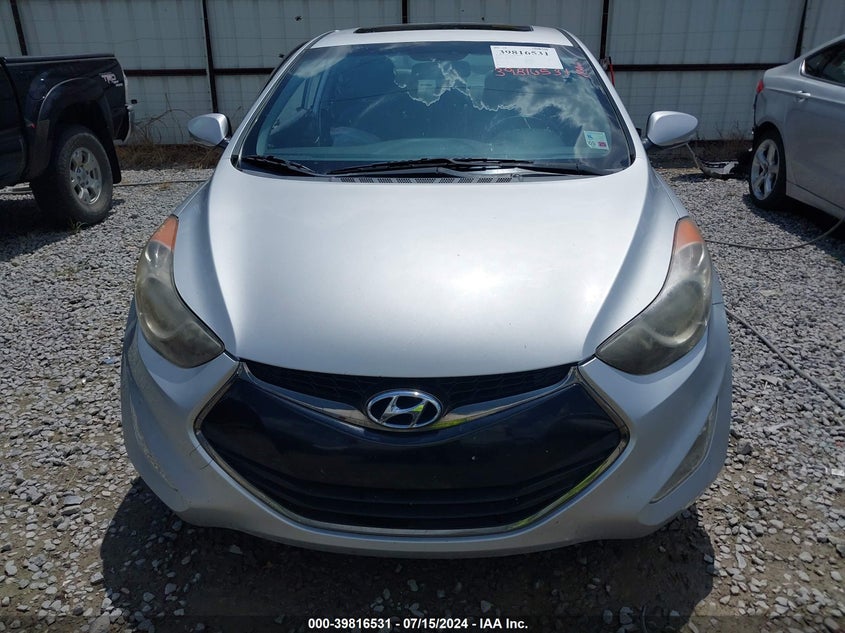 2013 Hyundai Elantra Se VIN: KMHDH6AE6DU011473 Lot: 39816531