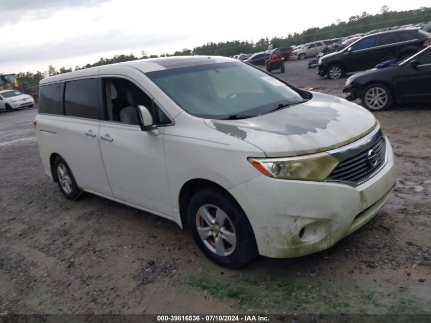 2014 Nissan Quest Sv VIN: JN8AE2KP7E9106626 Lot: 39816536