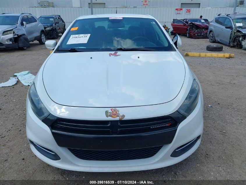 2016 Dodge Dart Se VIN: 1C3CDFAA7GD592824 Lot: 39816539