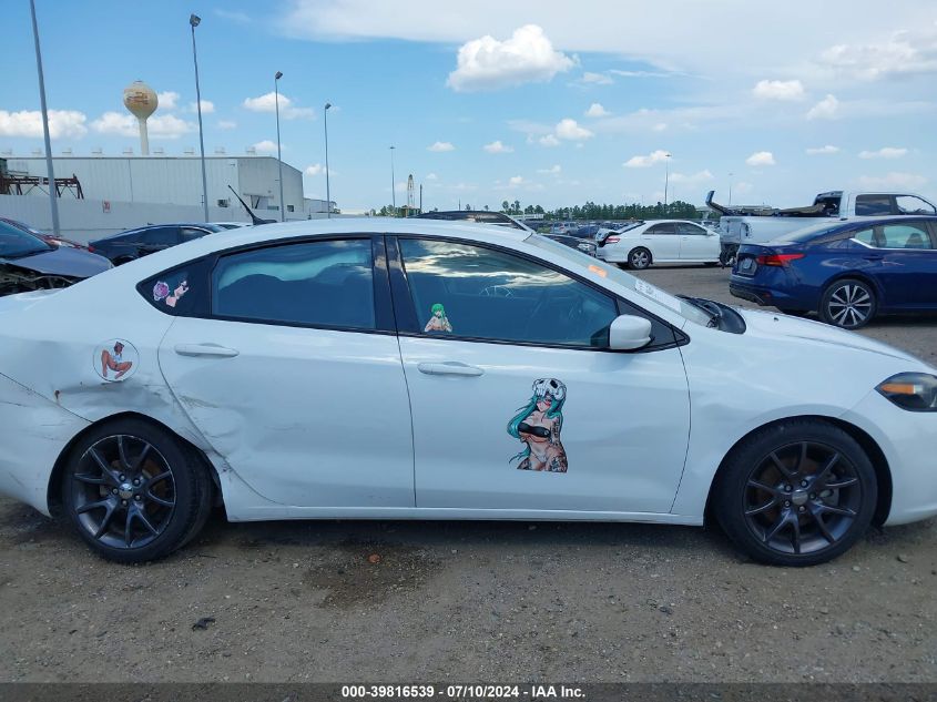 2016 Dodge Dart Se VIN: 1C3CDFAA7GD592824 Lot: 39816539