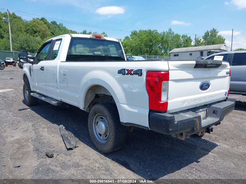 2019 Ford F-250 Xl VIN: 1FT7X2B60KEC61593 Lot: 39816541