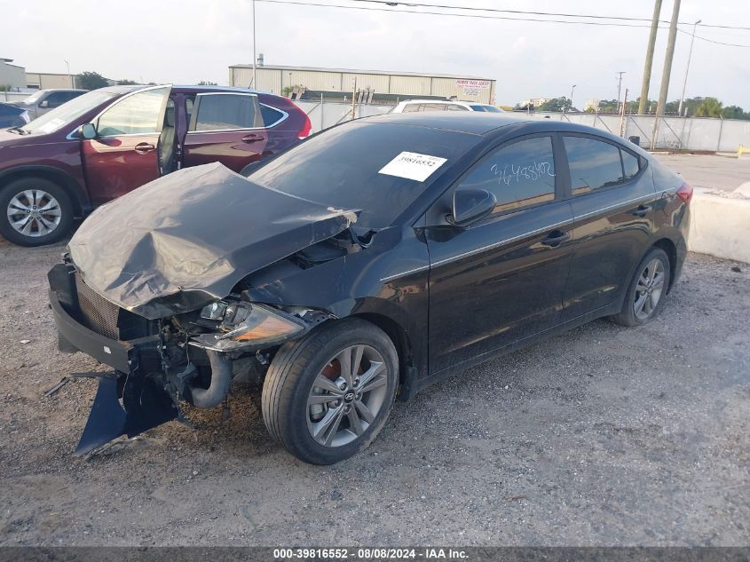 KMHD84LF0HU428202 2017 HYUNDAI ELANTRA - Image 2