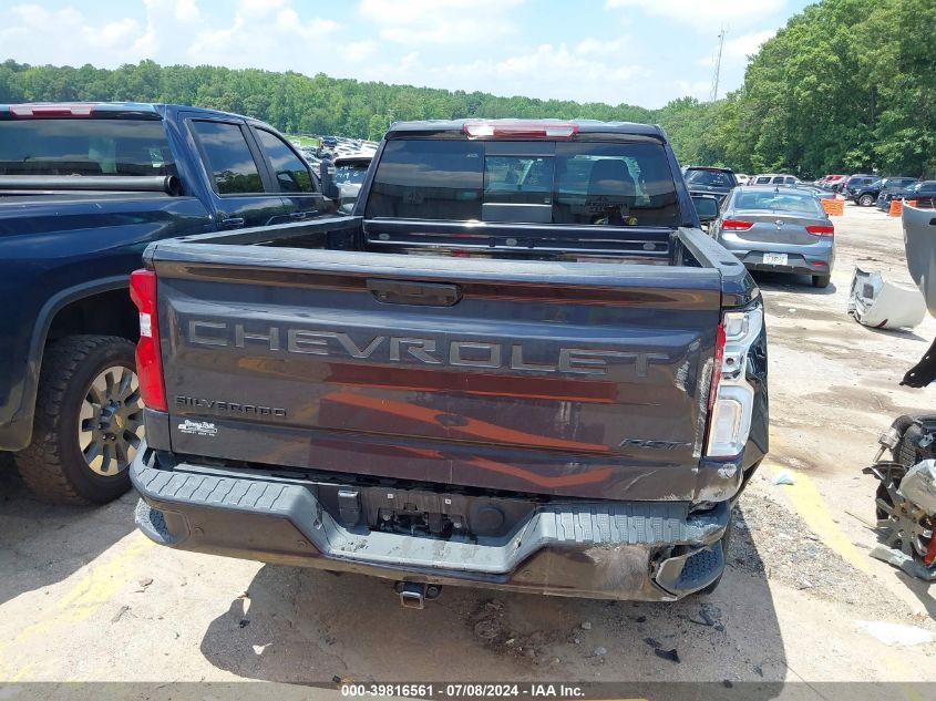 2022 Chevrolet Silverado 1500 4Wd Short Bed Rst VIN: 3GCUDEET5NG536709 Lot: 39816561